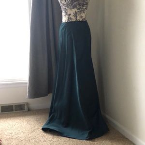 Emerald Green RALPH LAUREN Long Skirt